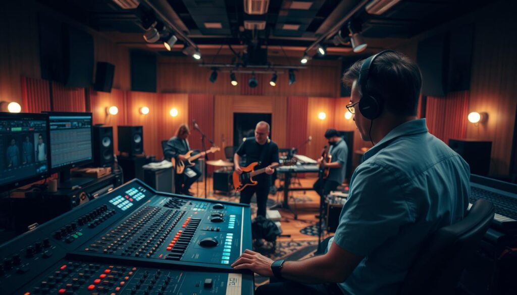 bastidores da música