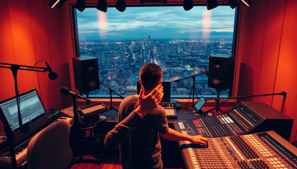 carreira na produção musical