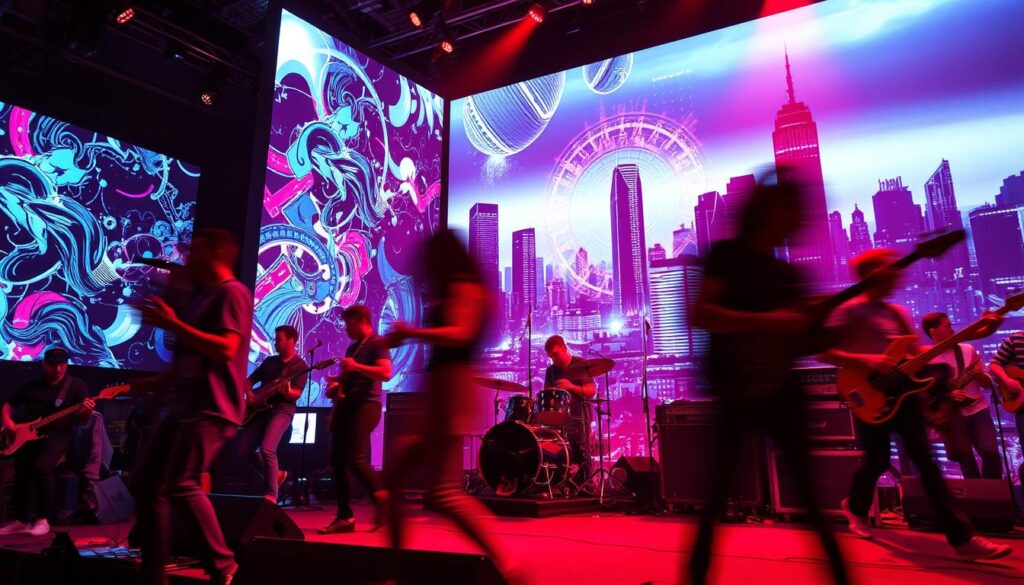 colaborações musicais multimídia