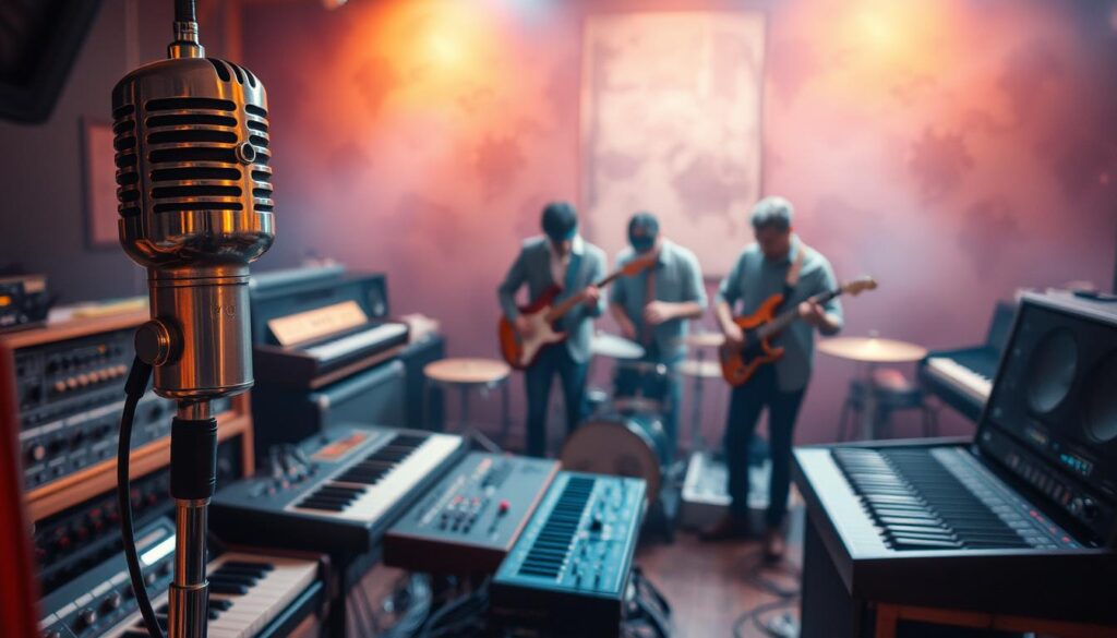 estética retrô na música