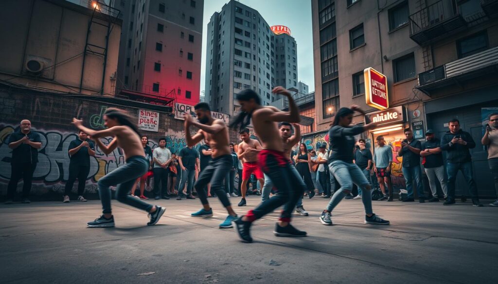estilo de dança urbana