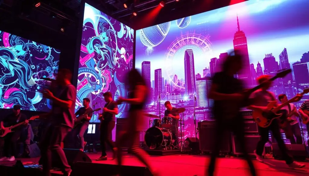 colaborações musicais multimídia