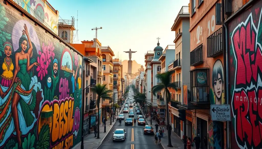 influência brasileira na arte urbana global