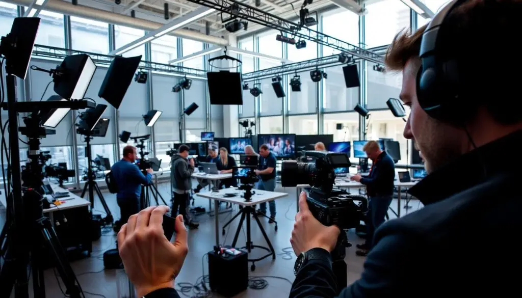 produção audiovisual