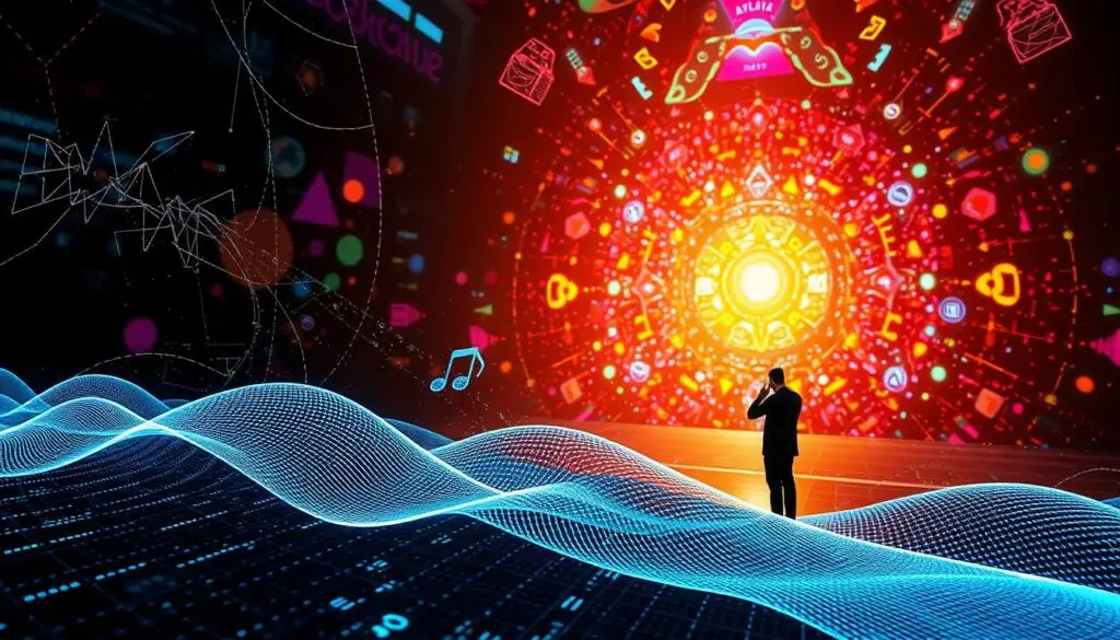 tendências de IA na música